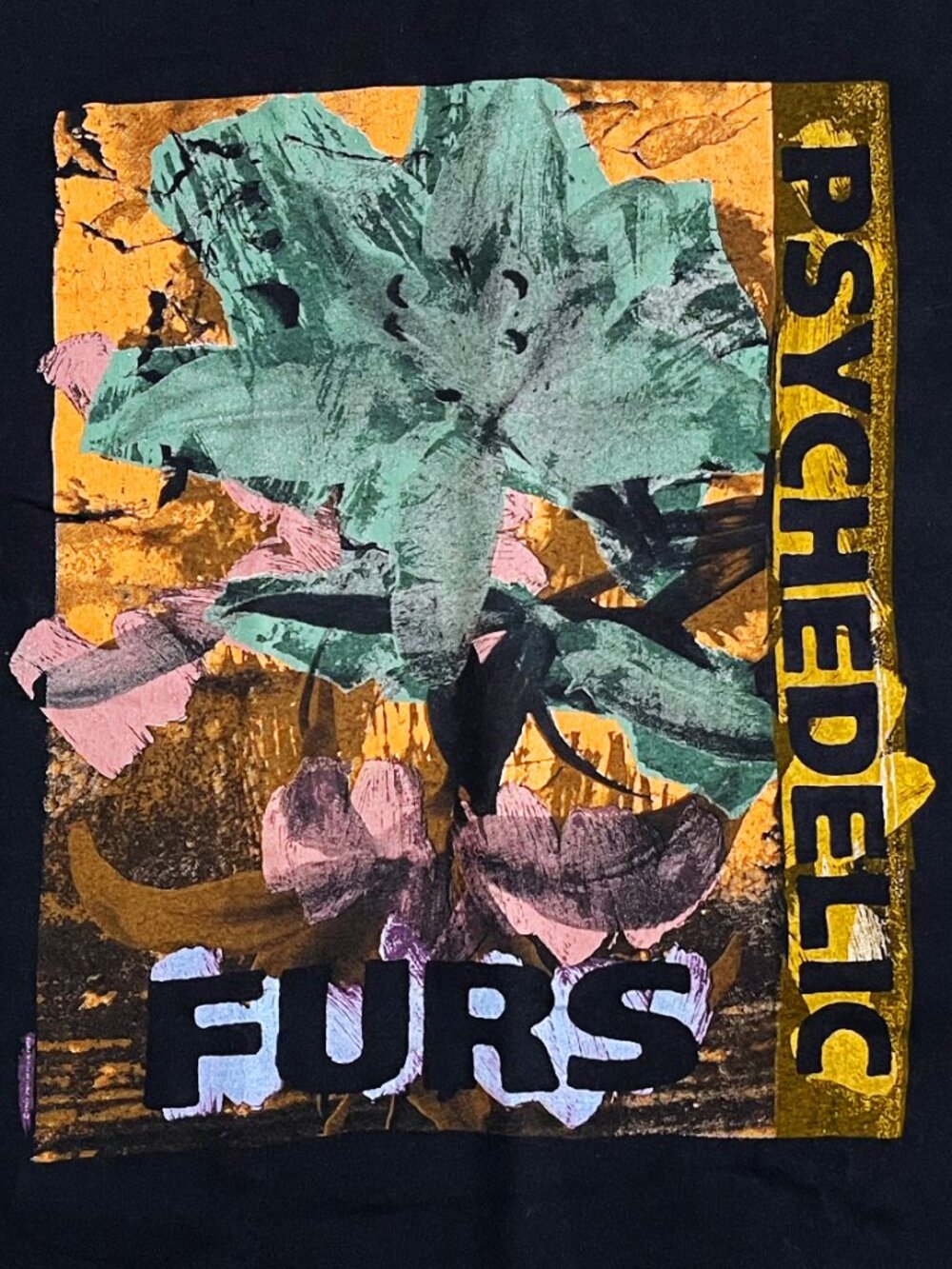 Vintage PSYCHEDELIC FURS Flowers Tee 1991 - Picture 4 of 10